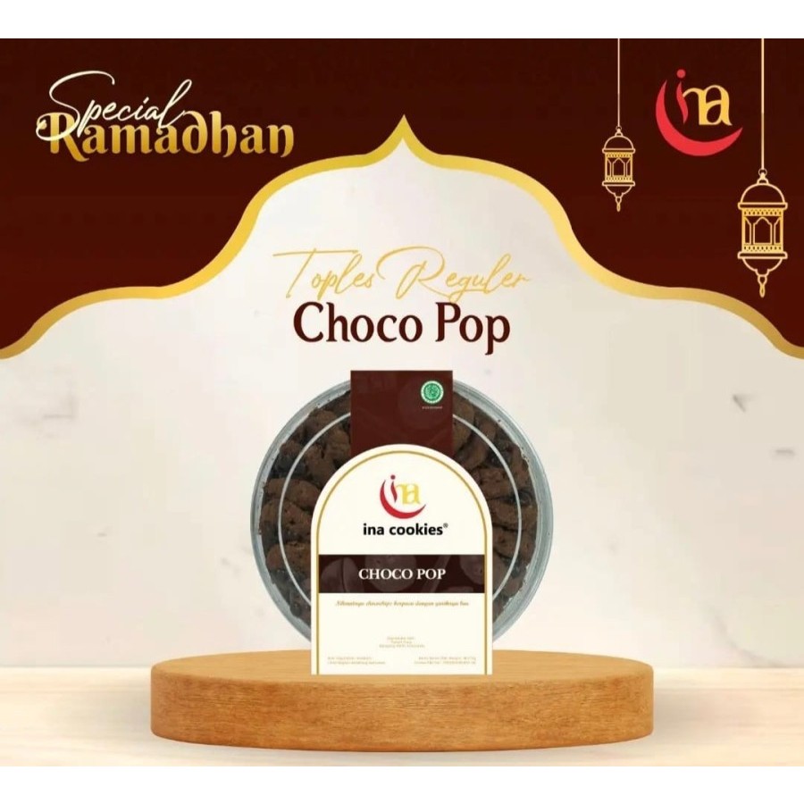 

Ina Cookies Kue Kering Premium Choco Pop Toples Reguler