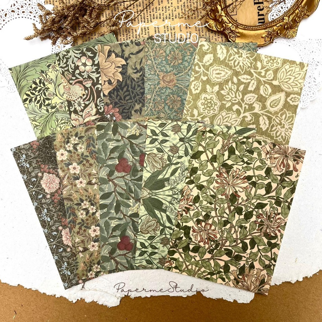 

PAPER DECO - kertas journal motif batik keren aesthetic paper journaling kit bujo deco paper by Paperrmestudio