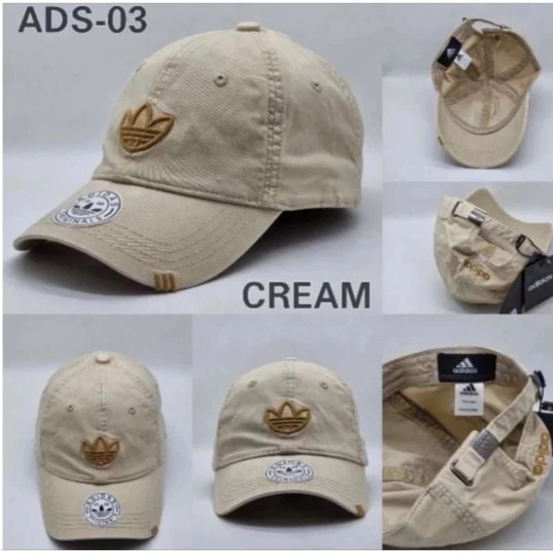 TOPI BASEBALL IMPOR BORDIR ADS/ADIDAS // TOPI ORIGINAL QUALITY// TOPI PRIA WANITA TERBARU TERLARIS