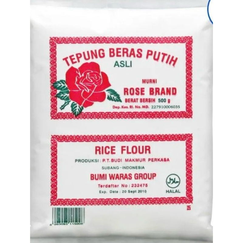 

Rosebrand Tepung Beras Putih 500g