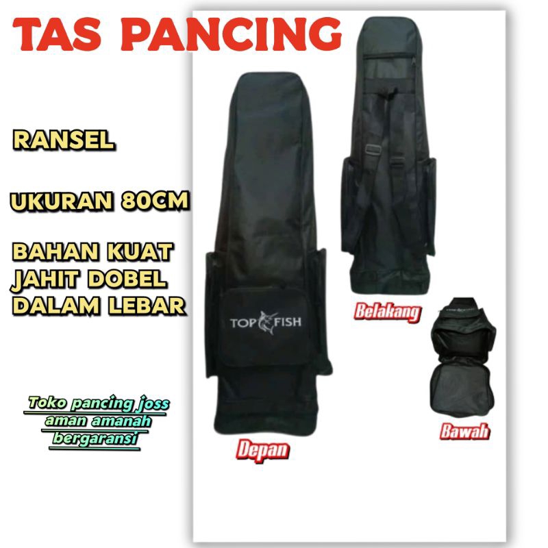 TAS PANCING RANSEL 80CM bahan kuat tebal asli seperti foto