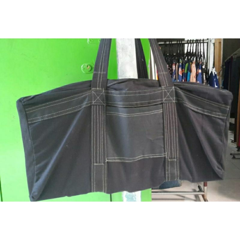 TRAVEL BAG JUMBO BAHAN LEVIS//TAS MUDIK BESAR//TAS DAGANG//TAS BAJU BESAR TEBAL  MURAH