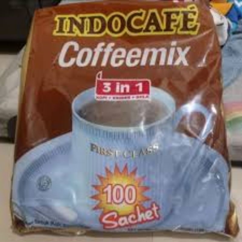 

Indocafe Coffeemix isi 100pc @20g kopi sachet