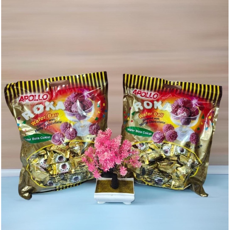 

Apollo Roka Wafer Ball Coklat TERMURAH