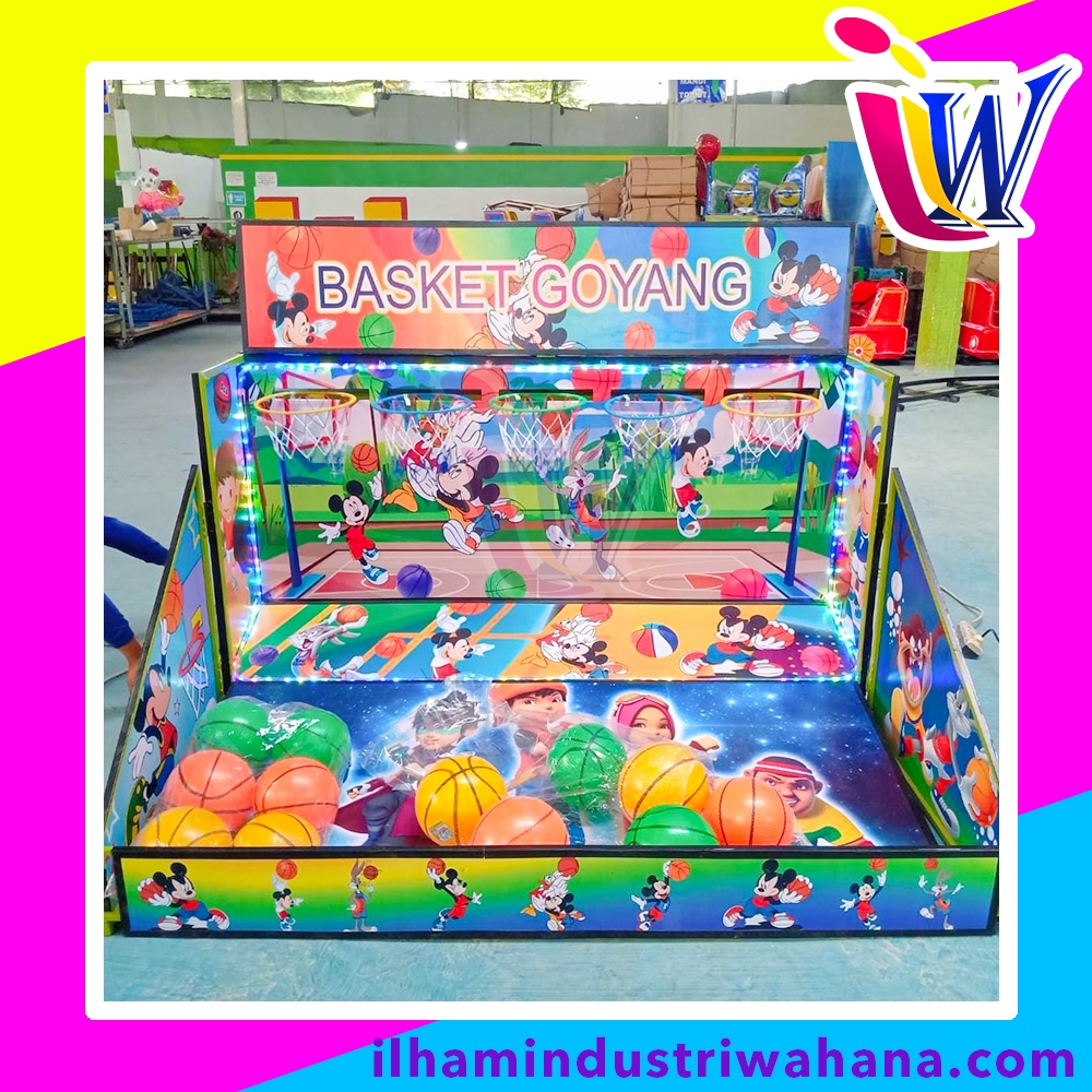 basket goyang permainan anak indoor outdoor