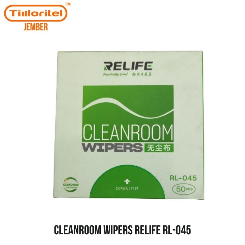CLEANROOM WIPERS RELIFE RL-045 (KAIN PEMBERSIH)