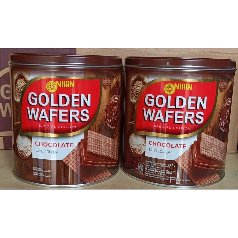 

(jatim)1kaleng nissin golden wafer