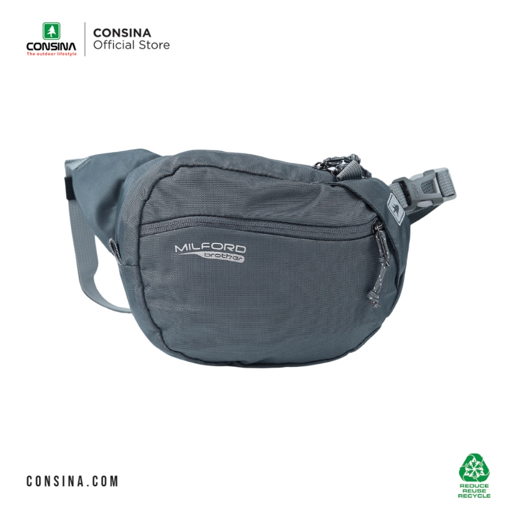 Consina Milford Brother Tas Selempang Kecil Tas Pinggang | Sling Bag Outdoor Pantai Travel Unisex