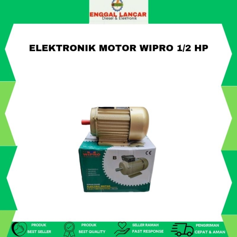 ELEKTRO MOTOR WIPRO 1/2 HP