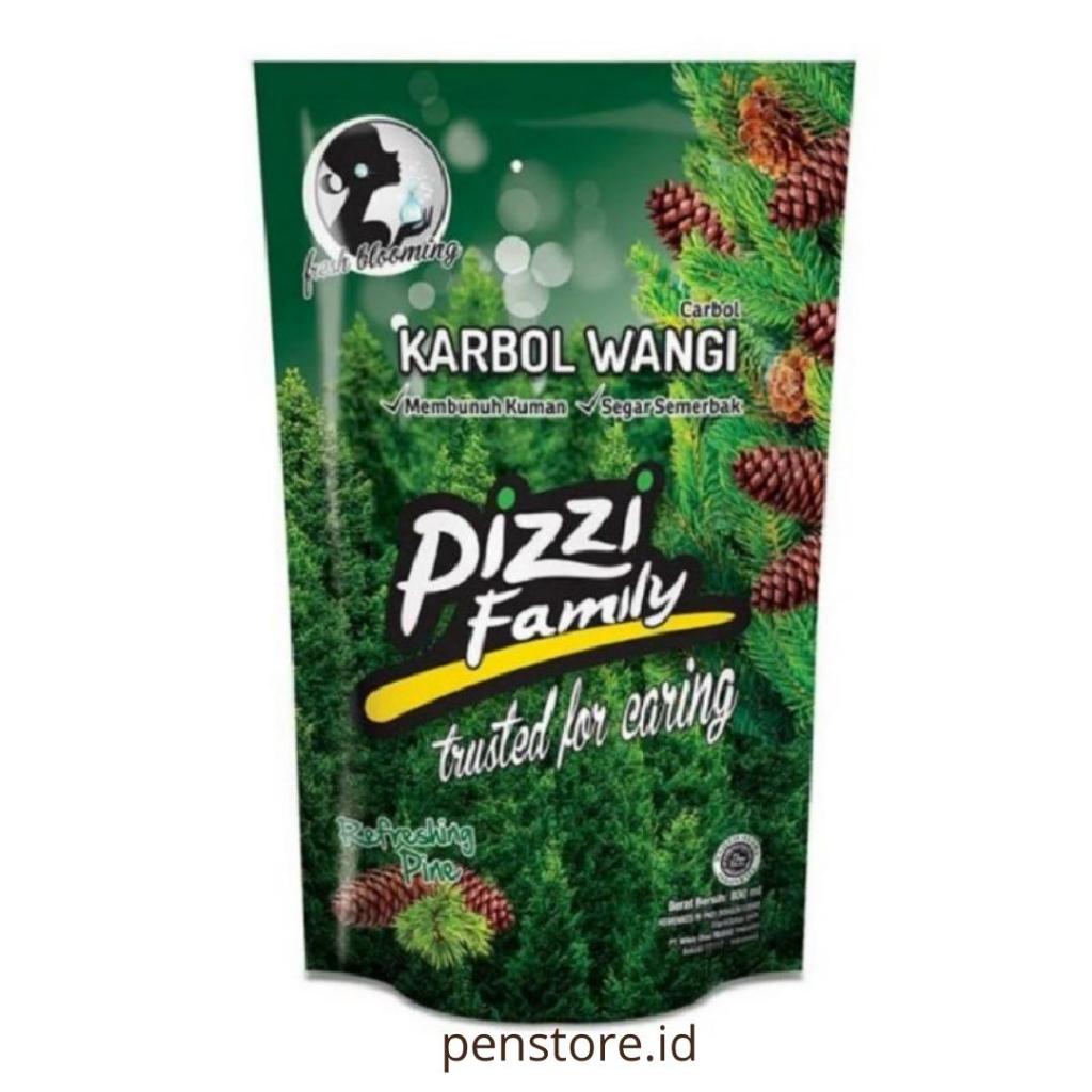 (pcs) Pizzi Karbol Pembersih Lantai 800ml