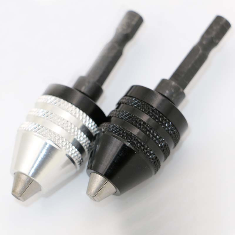 Kepala Bor Mini Drill Chuck Adapter Mata Bor Obeng Elektrik Cordless