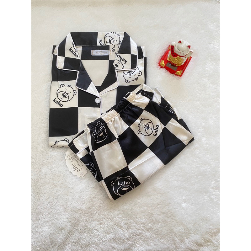 Baju Tidur Wanita Dewasa Bahan Premium Motif Sinchan