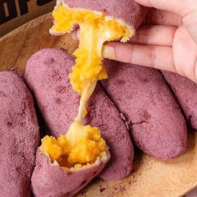

Best Bakes - Korean Sweet Potato Bread Roti Ubi Korea Premium - Double Cheese ➛➙❅⋆