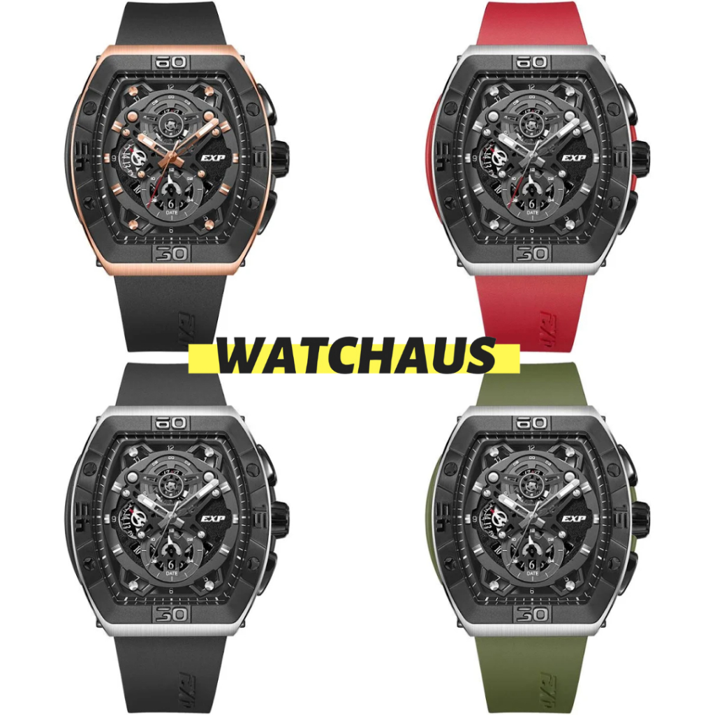 JAM TANGAN PRIA EXPEDITION E6800 E 6800 MCR RUBBER STRAP ORIGINAL