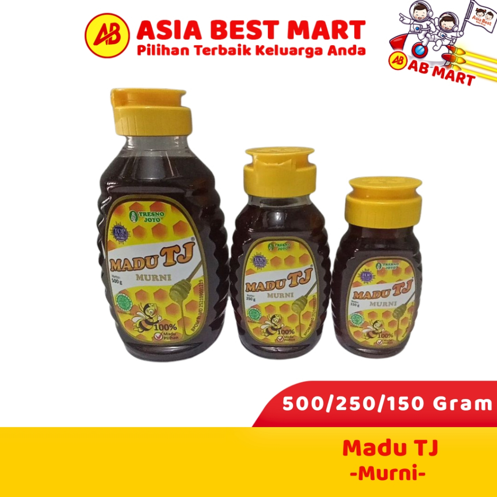 

Madu Tj Murni 500/250/150 Gram Botol