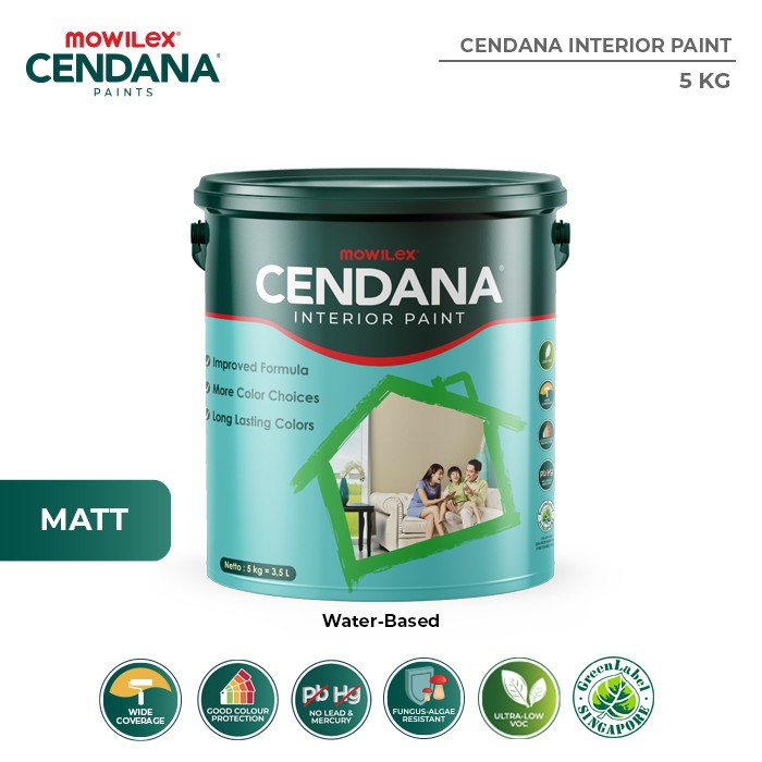 CAT TEMBOK INTERIOR CENDANA ARMY GREEN GY-9430 25KG