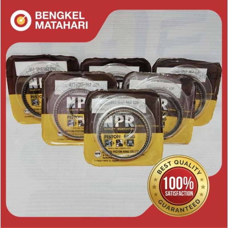 RING SEHER/RING PISTON (GN5) GRAND, PRIMA, SUPRA X LAMA, SUPRA FIT LAMA NPP