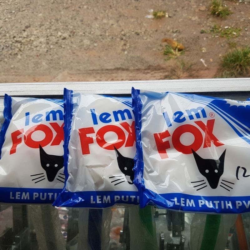 LEM FOX PUTIH PLASTIK PUTIH