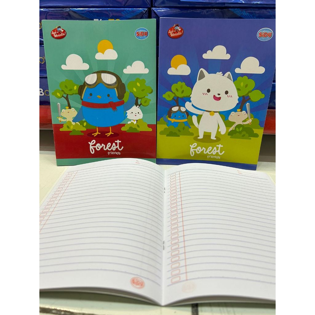 

Sidu Sinar Dunia Buku Tulis 38 Lembar / Buku Tulis Sekolah / Buku Tulis Anak Anak / Sup. S Mas Sdu Eb 38