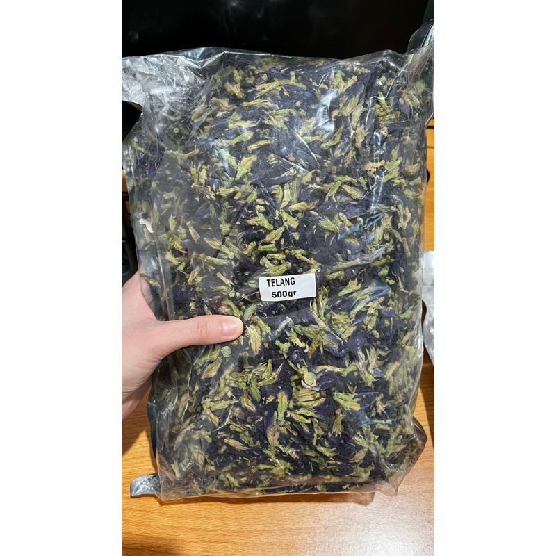 

TERMURAH!! Bunga telang IMPORT Asli Grade Bagus / Dried bunga telang / Butterfly Pea 50gr