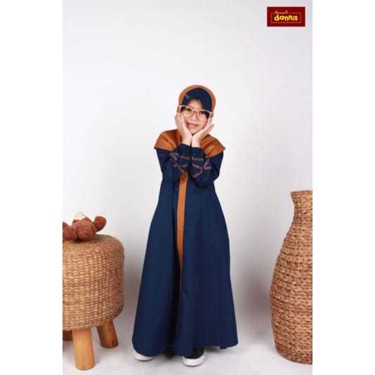 abaya anak perempuan dannis no 12 anak sekitar 12 tahun