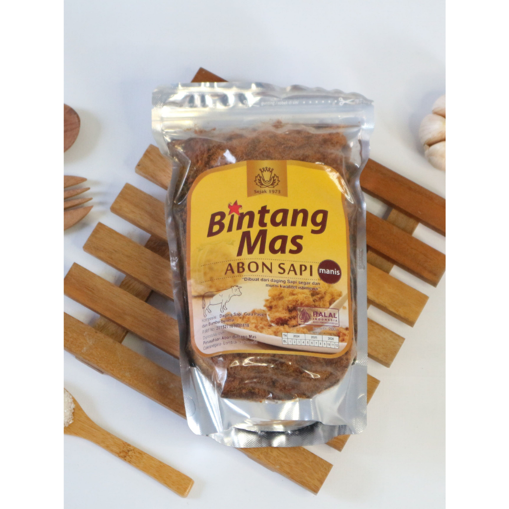 

Bintang Mas Abon Sapi manis 200gram