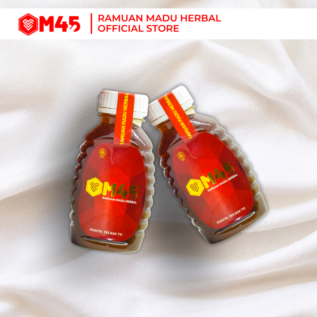 Madu M45 Paket 2 Botol 245ml Madu 45
