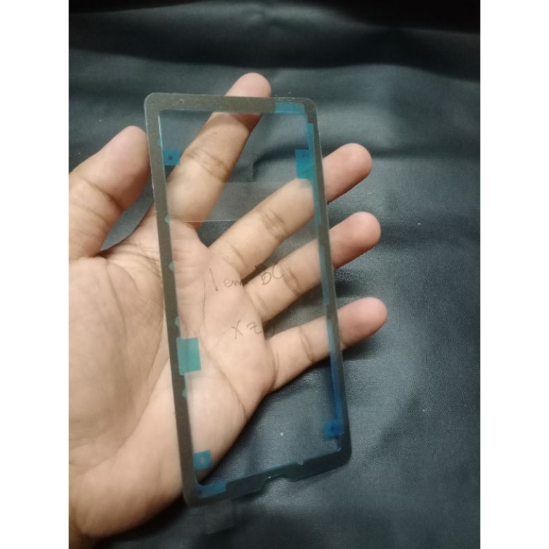 lem lcd lem backdoor lem adhesive berpola sony xperia xz3 original sesuai foto