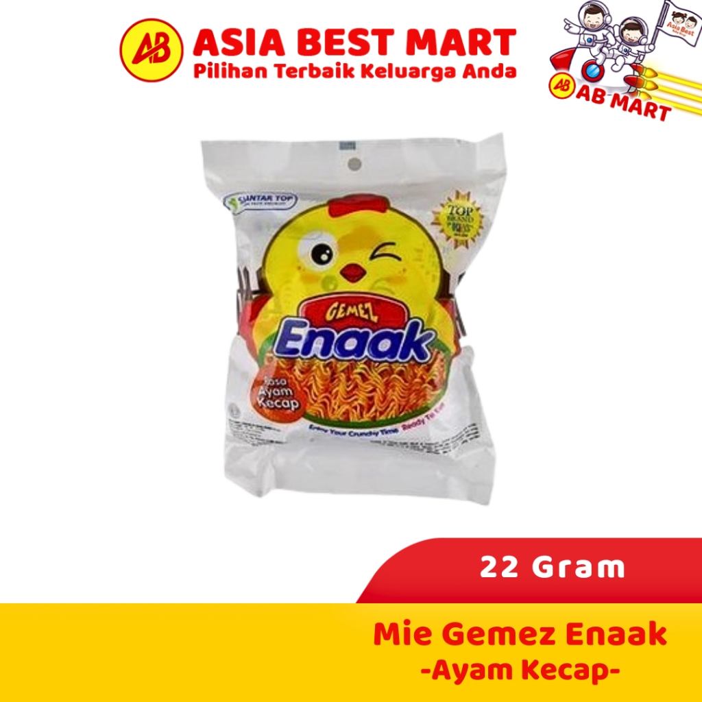 

Mie Gemez Enaak Ayam Kecap 3Px 30G/Mi Remas/Mi Gemes/Mie Gemes/Mie Remes/Cemilan/Camilant