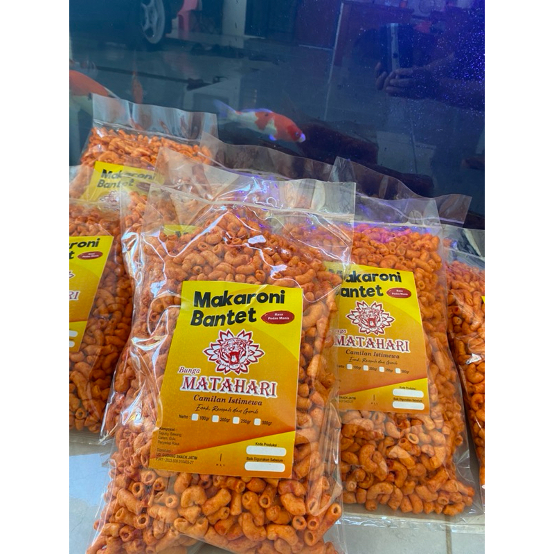 

MAKARONI BANTET Bunga Matahari
