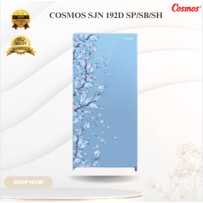 SHARP KULKAS 1 PINTU SJN 192D SP/SB/SH 185Liter/SJN192DSB/SJN192DSP/SJN192DSH/KULKAS ORIGINAL SHARP