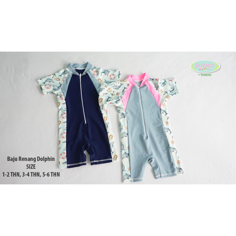 Baju Renang / Dolpin / Tomomi Selam Motif