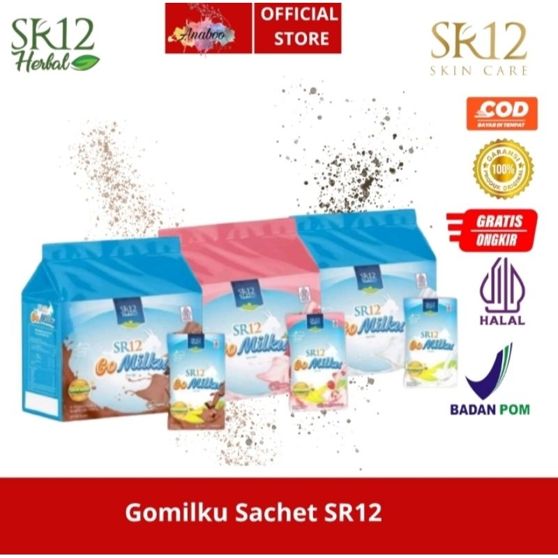 

Gomilku Sachet SR12 susu kambing etawa kemasan sachet SR12