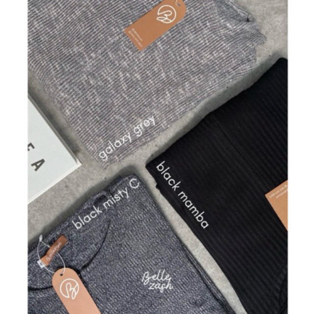 PRELOVED BELLEZASH NOIR RALINE ABAYA HEAVEN LIGHTS HL VOAL PLAIN