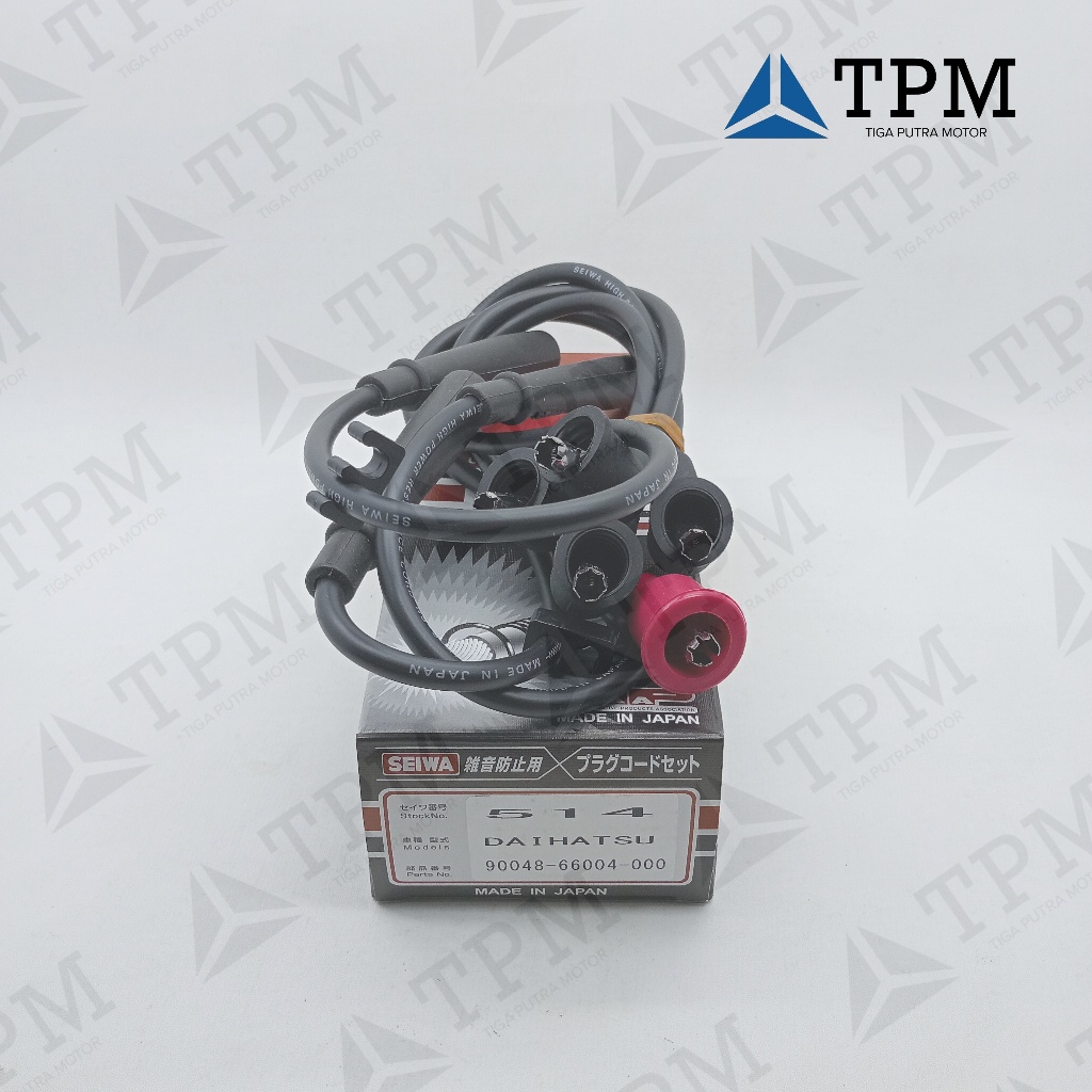 KABEL BUSI HIJET 1.0 S75 / CHARADE 1.0 G10 90048-66004 SEIWA JAPAN