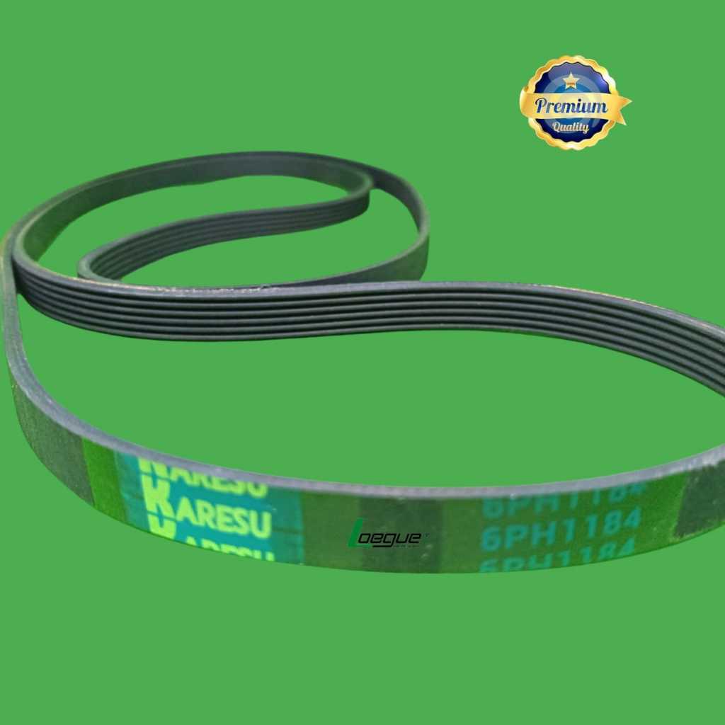 Vbelt Karet Fan Belt Fanbel Ukuran1184 Mesin Cuci Front Loading Satu Tabung Pintu Depan ELECTROLUX M