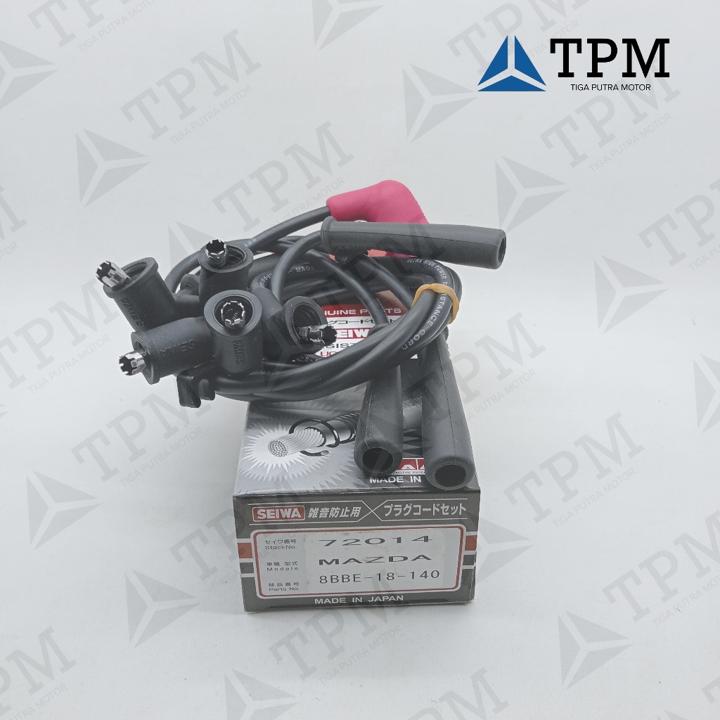 KABEL BUSI MAZDA INTERPLAY / TIMOR SOHC 8BBE-18-140 SEIWA JAPAN