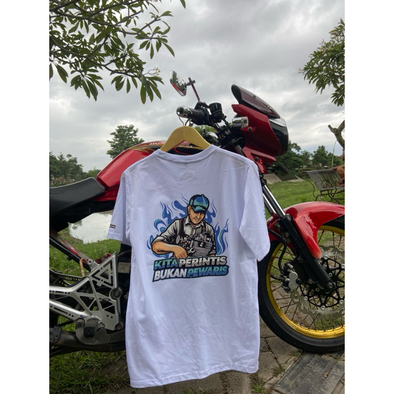 KAOS PERINTIS BUKAN PEWARIS  || KAOS RACING ORIGINAL || BAJU KAOS RACING KEREN || KAOS RACING MBOIS 