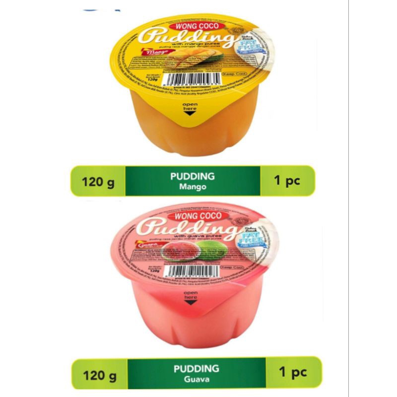 

WONG COCO Pudding Guava/Mangga 120 g