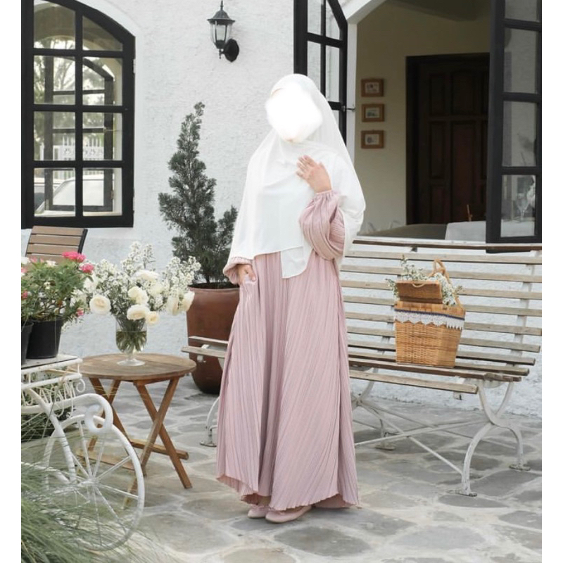 Fleurs dress aqsamodestwear