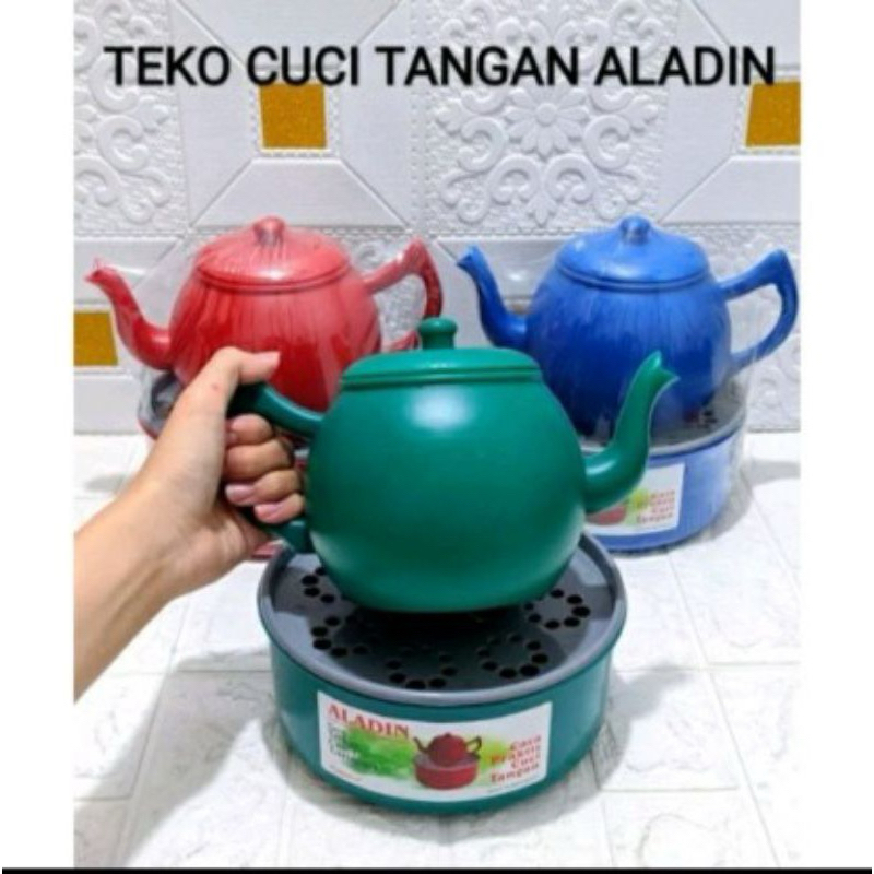 Teko cuci tangan aladin - teko sunnah cuci tangan