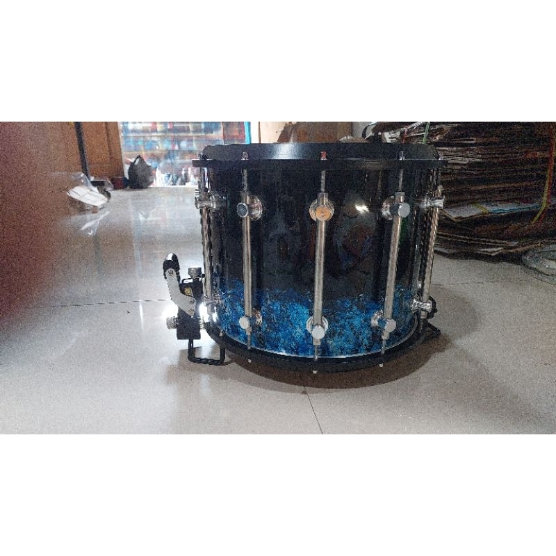 Snare marching band HTS semi + carier Fiber