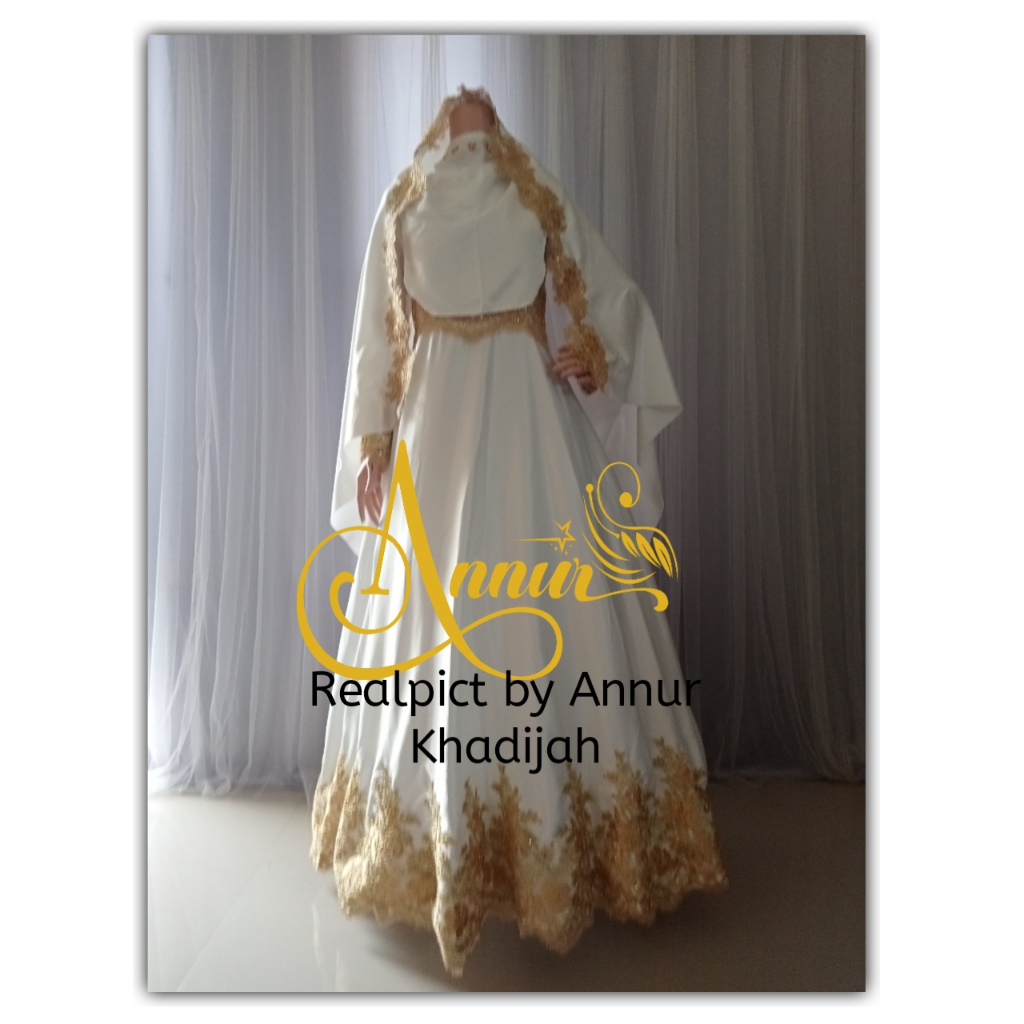 gaun akad muslimah gaun cadar muslimah bridal muslimah gaun pengantin muslimah