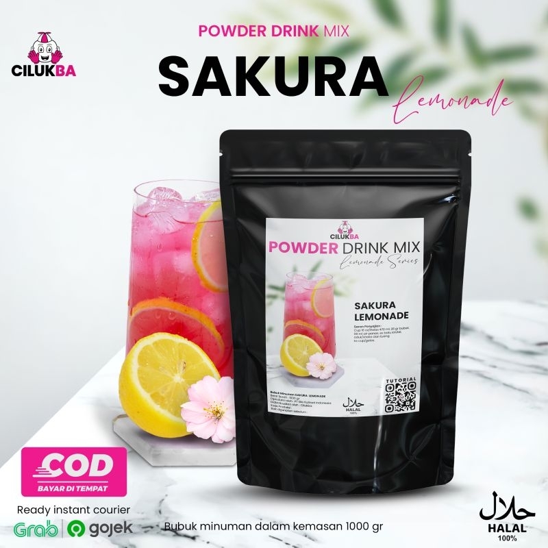 

Bubuk Minuman Instan Rasa Sakura Lemonade 1 kg Cilukba Powder