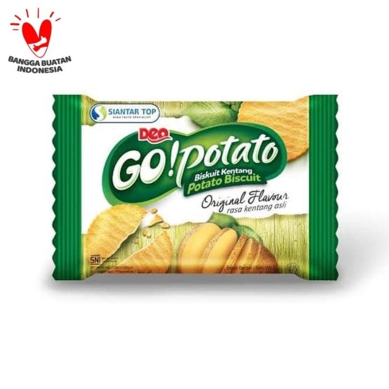 

Deo Go! Potato 500 per pak isi 20 pcs