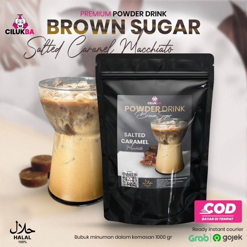 

Bubuk Minuman Instan Rasa Salted Caramel Macchiato 1 kg Cilukba Powder