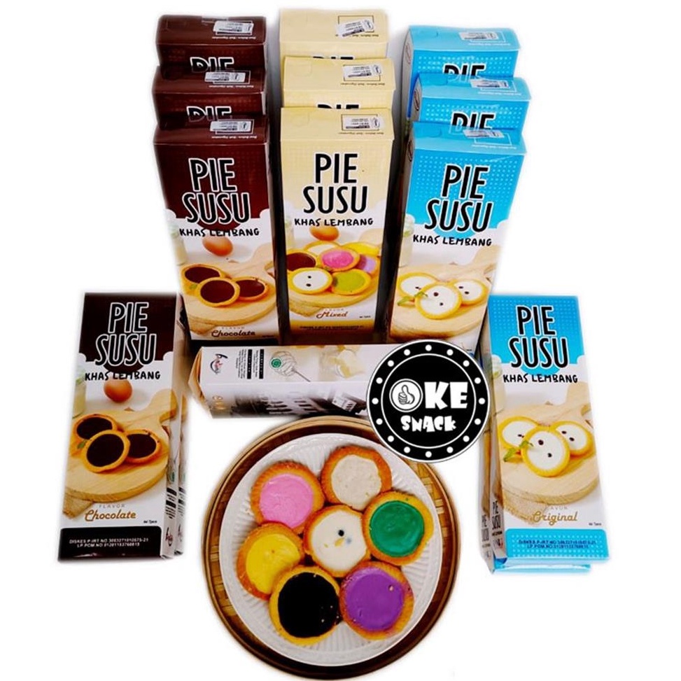 

AAY244 Terkece SeRI Pie Susu Khas Lembang 7pcs