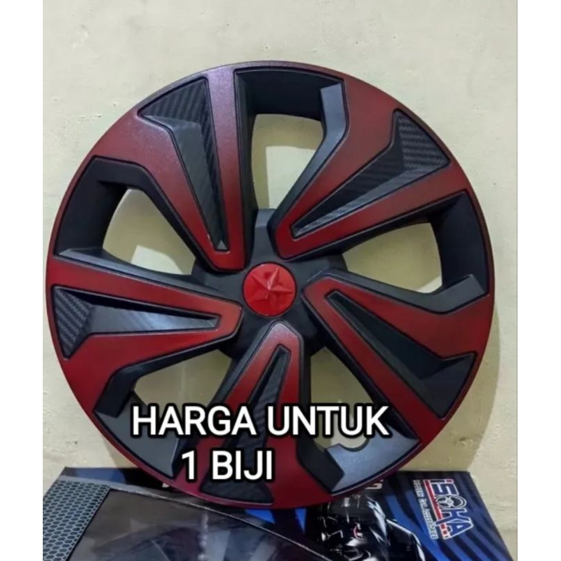 whell cover dop roda ring 13 harga untuk 1 biji cocok untuk velg kaleng T120 ss grandmax pic up / bo