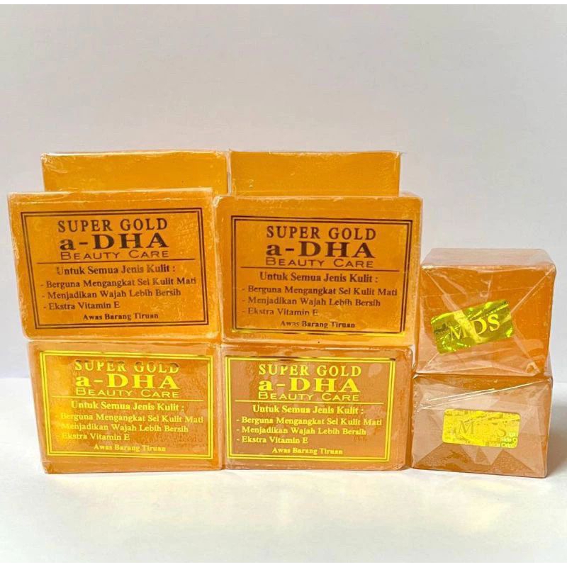 Sabun adha hologram gold|sabun batang adha |sabun wajah adha gold