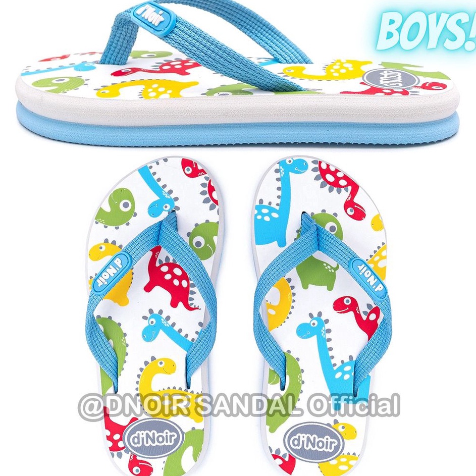 Super deal DNOIR Sandal Jepit Anak Laki Laki  Perempuan DINO size 25  36
